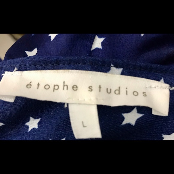 Women’s étophe studios wrap peplum size L - Picture 4 of 12